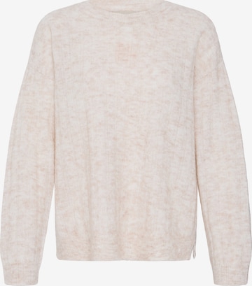 Pull-over Fransa en beige : devant