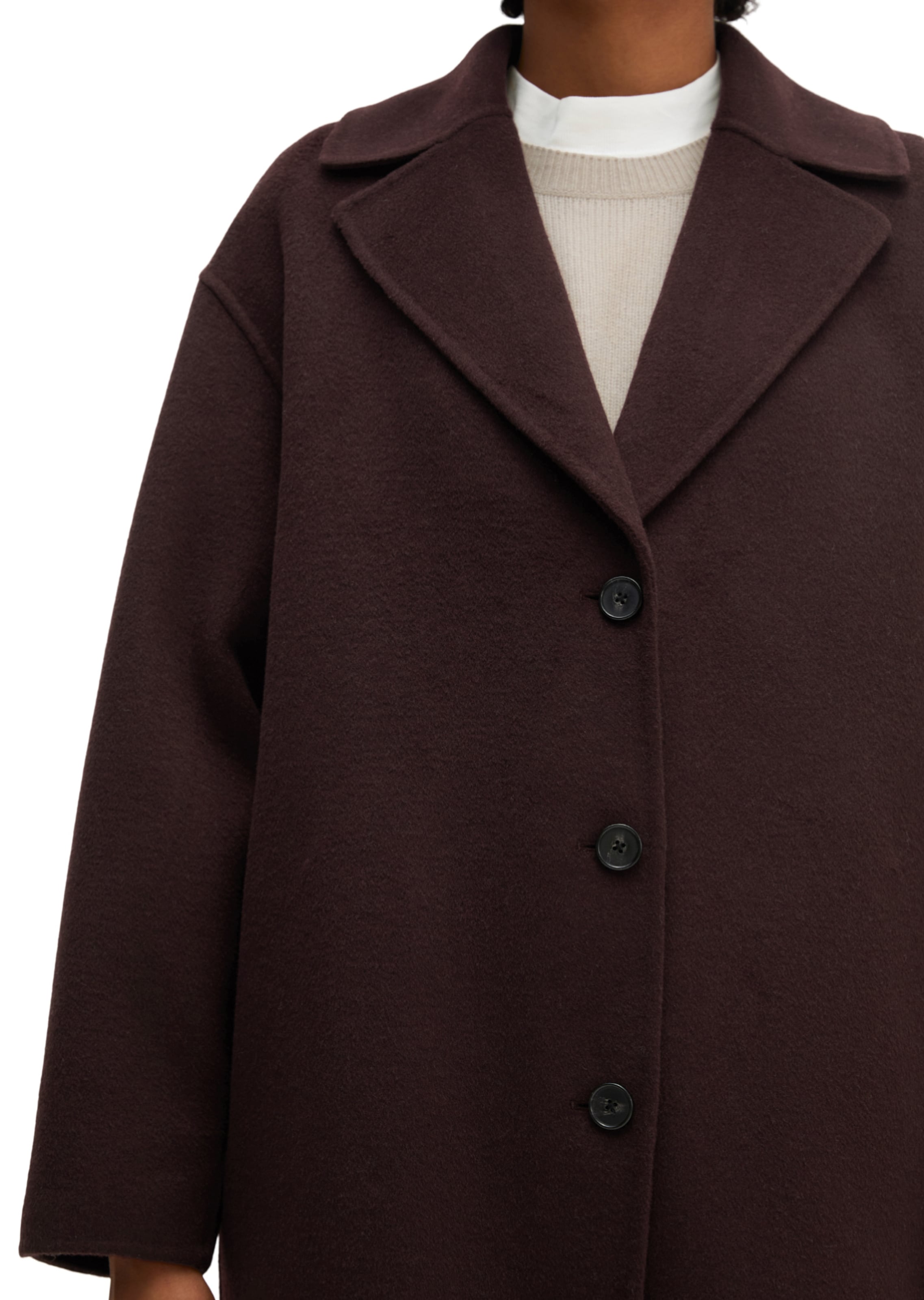 Marc O'Polo Winter Coat in Purple