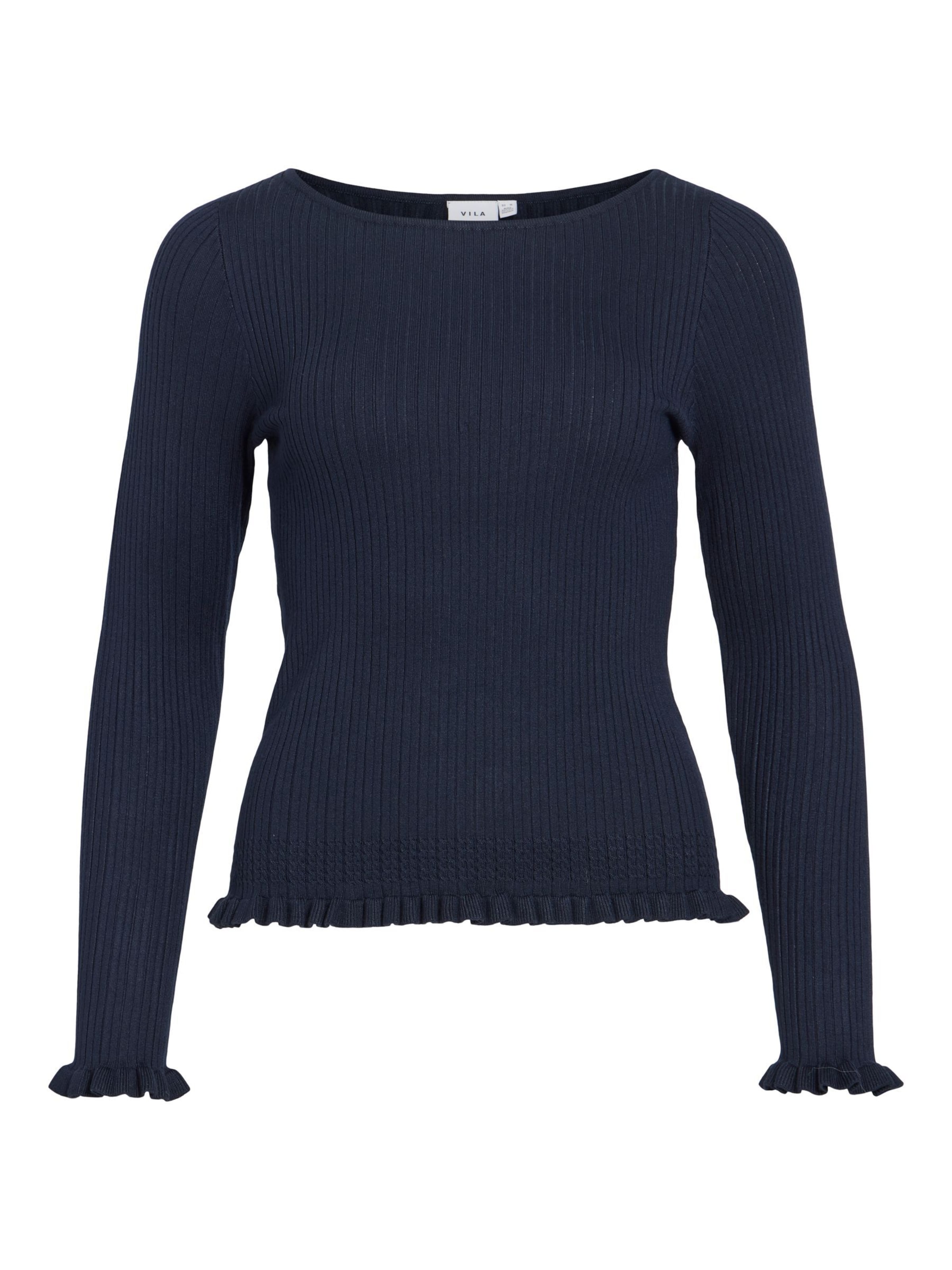 Pull-over 'VIBelia' VILA en bleu : devant