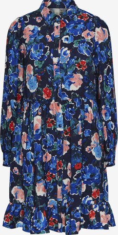 Y.A.S Платье-рубашка 'Lima' в Синий: спереди