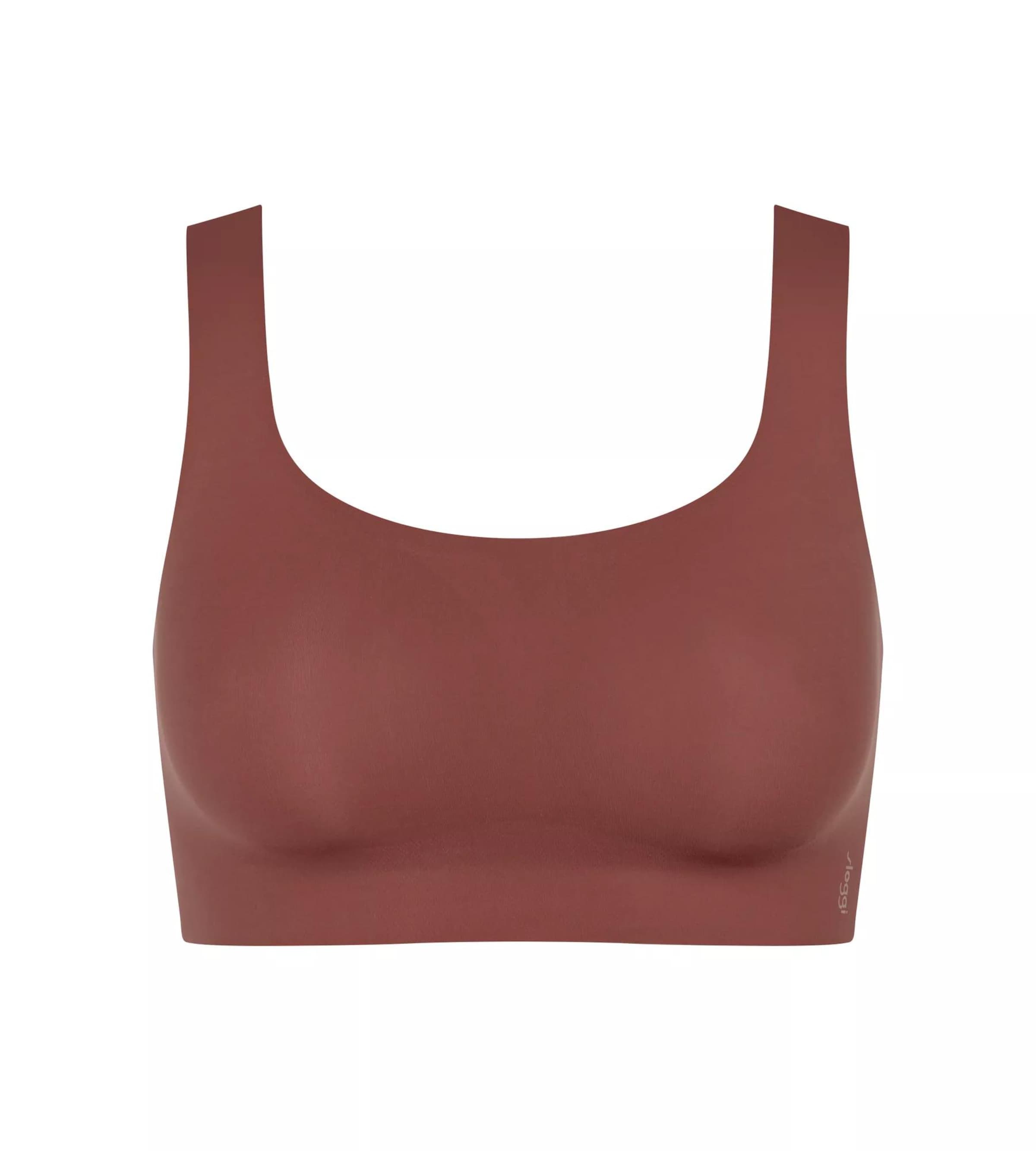 SLOGGI Sujetador bustier Sujetador ZERO Feel 2.0 en Rojizo