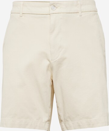 Pantalon chino 'Kane' BOSS en blanc : devant