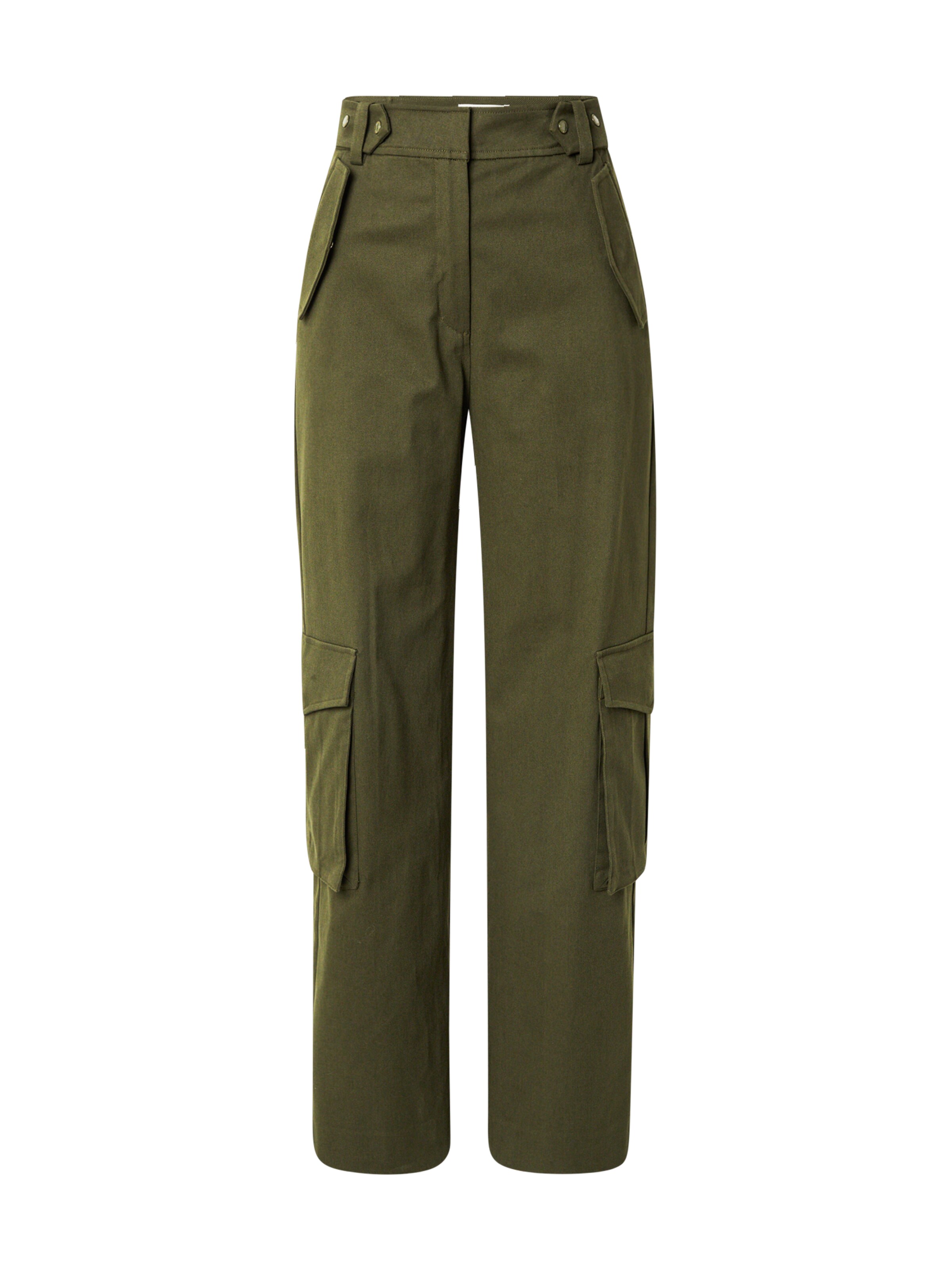 Copenhagen Studios Παντελόνι cargo σε πράσινο, Άποψη προϊόντος