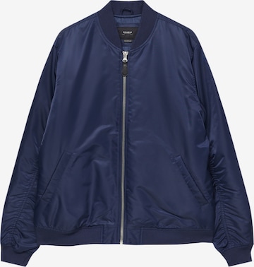 Veste mi-saison Pull&Bear en bleu : devant