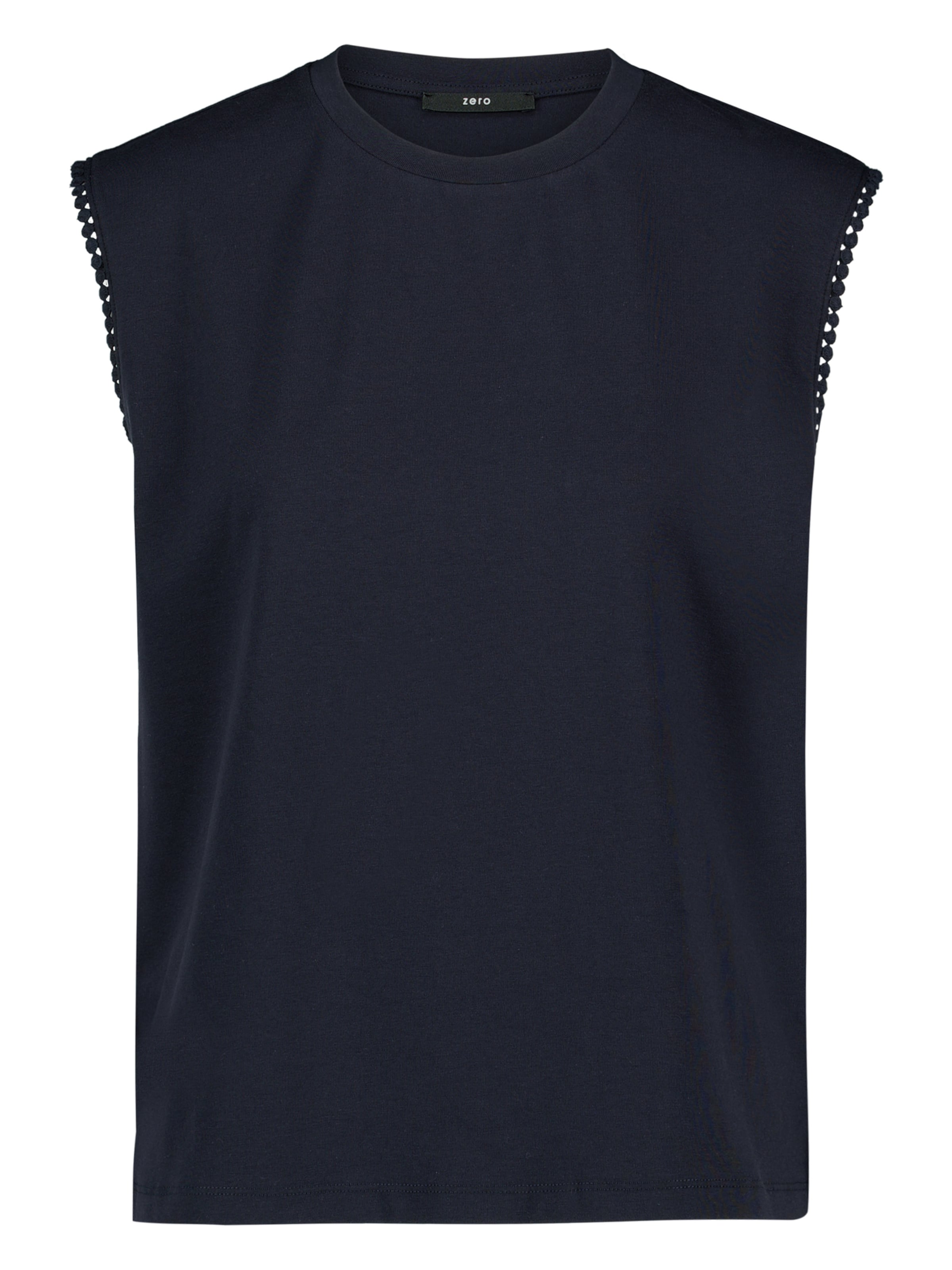 T-shirt zero en bleu : devant