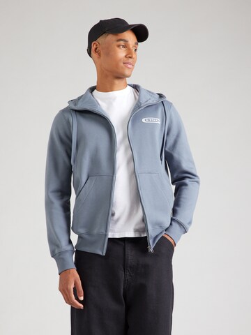 Giacca di felpa 'Old Skool' di G-STAR in grigio: frontale