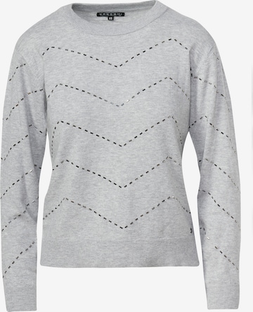 KOROSHI Pulover | siva barva: sprednja stran