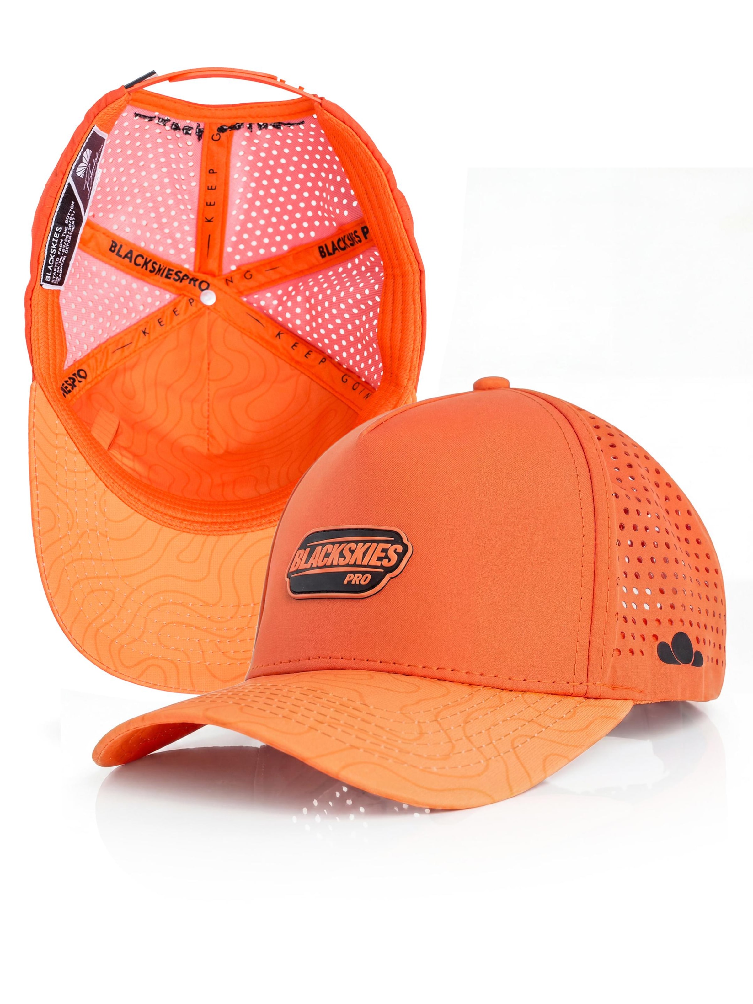 Blackskies Sportcap 'Pro Flow Sport Performance'‌‌‌‌ in Orange: Vorderseite