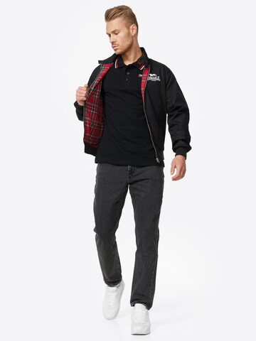 LONSDALE Jacke 'Acton Harrington' in Schwarz