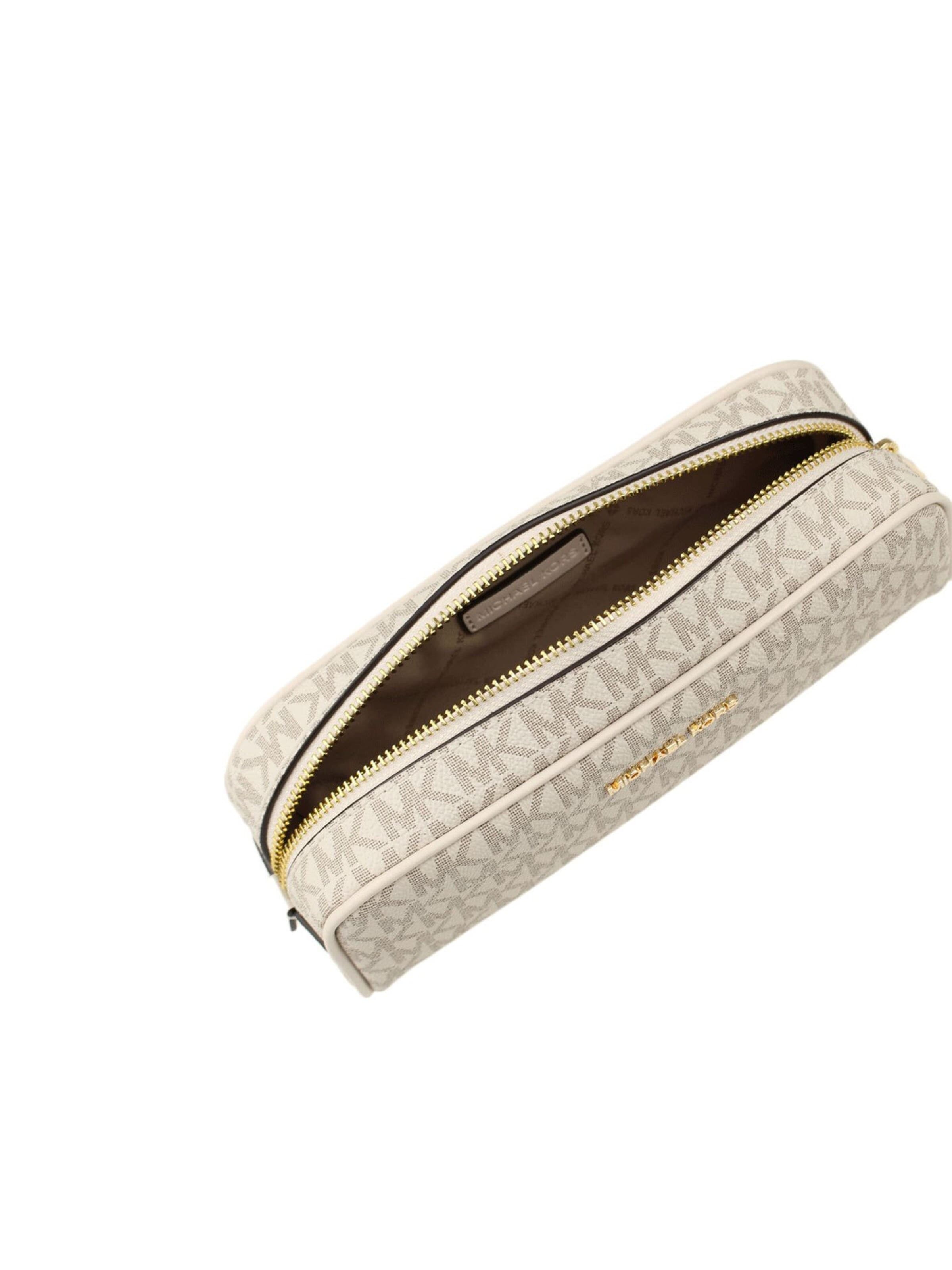 Michael Kors - Bolso de mano 'Giftables Medium Pencil Case' en beige