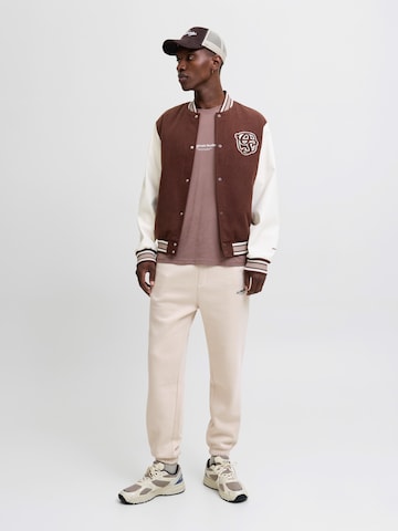 JACK & JONES Tapered Hose 'JPSTKANE SOHO' in Grau