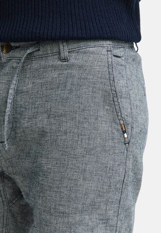 INDICODE JEANS Regular Trousers 'Erwil' in Grey