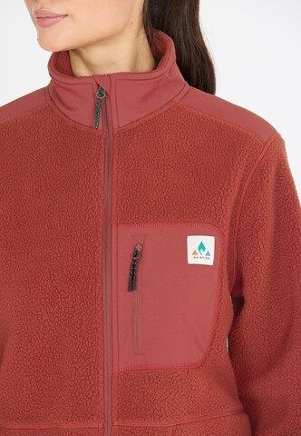 Whistler Fleece jas 'Felis' in Rood