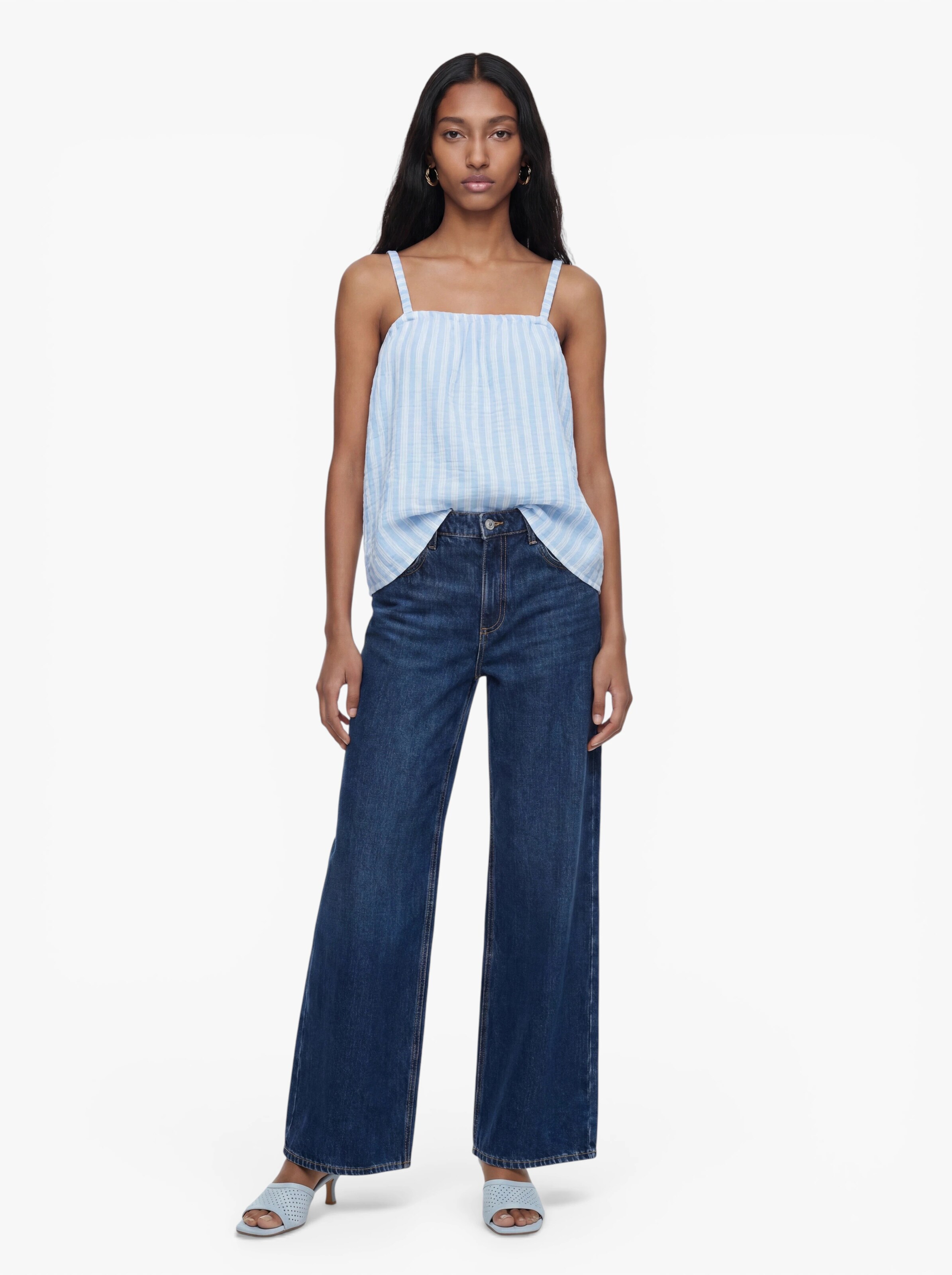 ONLY - Top 'ONLThyra' en azul