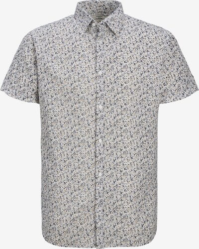 JACK & JONES Skjorte 'Summer' i beige / sort / hvid, Produktvisning