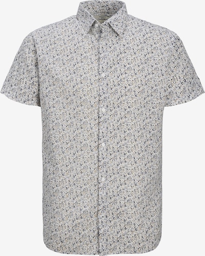 JACK & JONES Overhemd 'Summer' in de kleur Beige / Zwart / Wit, Productweergave