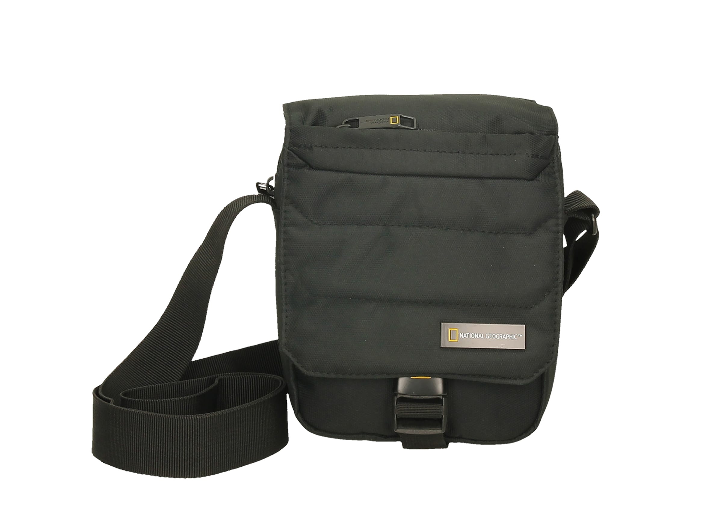 National Geographic Crossbody Bag 'Pro' in Black: front