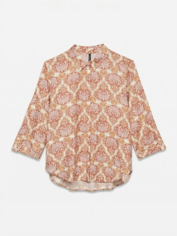 VERO MODA Blouse 'Evelijn' in Oranje: voorkant