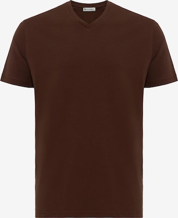 Dandalo Koszulka w kolorze brązowy: przód