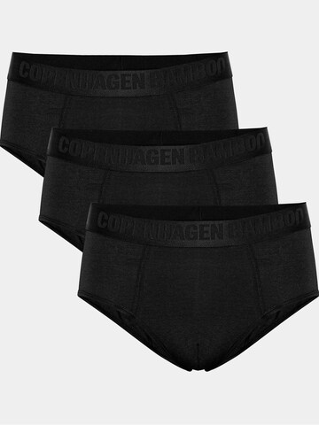 Copenhagen Bamboo Slip in Zwart: voorkant