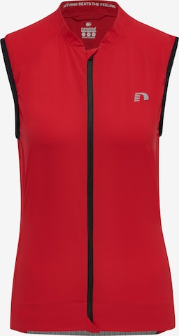 Gilet de sport Newline en rouge : devant