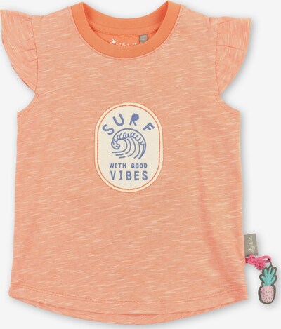 SIGIKID Shirt in Blue / Light orange / White, Item view