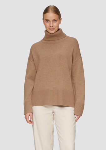 s.Oliver Sweater in Brown: front