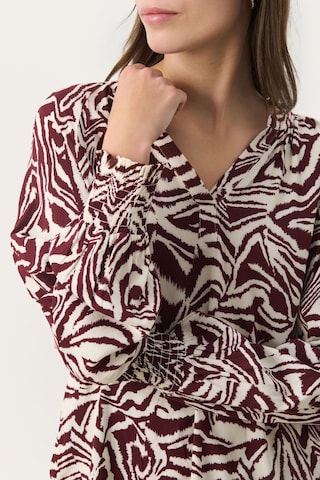 Part Two Blouse 'Tennie' in Brown