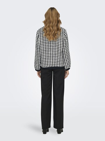ONLY Gebreid vest 'ONLFlorance' in Zwart