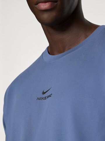 NIKE Funktionsskjorte 'PRO' i blå