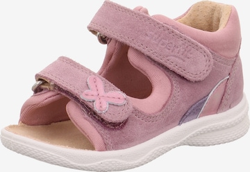 SUPERFIT Sandalen 'Polly' in Lila: voorkant
