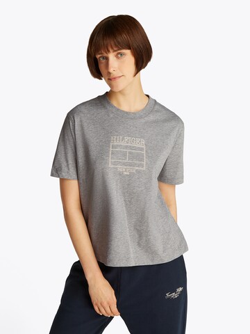 TOMMY HILFIGER Μπλουζάκι σε γκρι: μπροστά