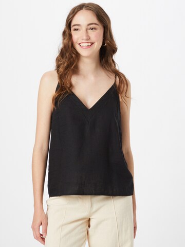 Lindex Top 'Issa' in Black: front
