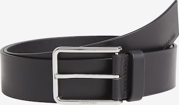 Ceinture Calvin Klein en noir : devant