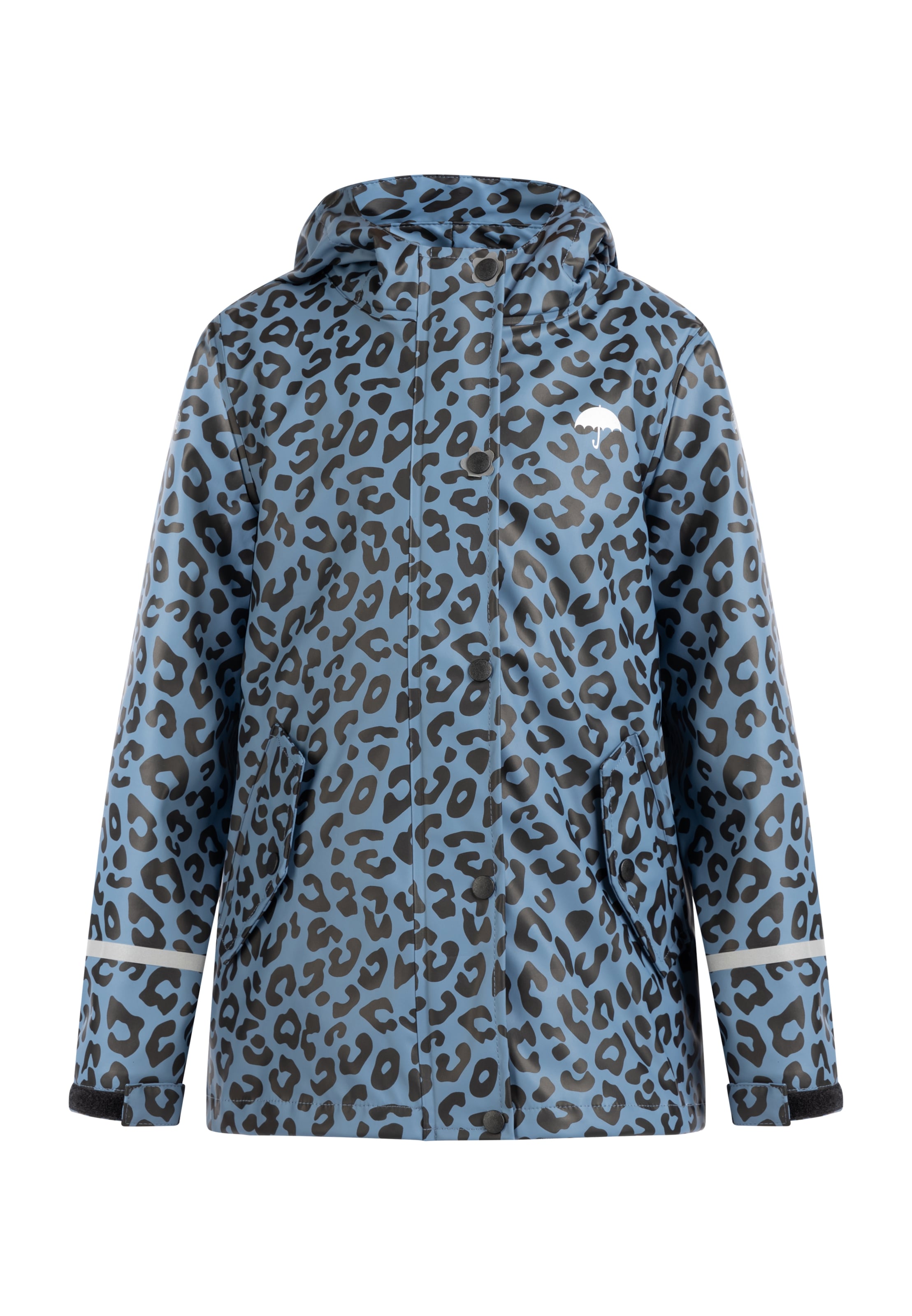 Schmuddelwedda Λειτουργικό μπουφάν σε μπλε: μπροστά