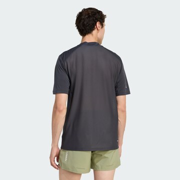 ADIDAS TERREX - Camisa funcionais 'Xperior' em cinzento