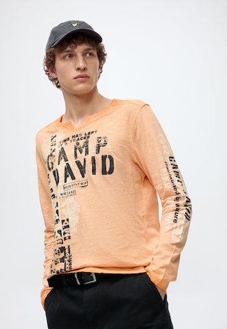 CAMP DAVID Shirt in Orange