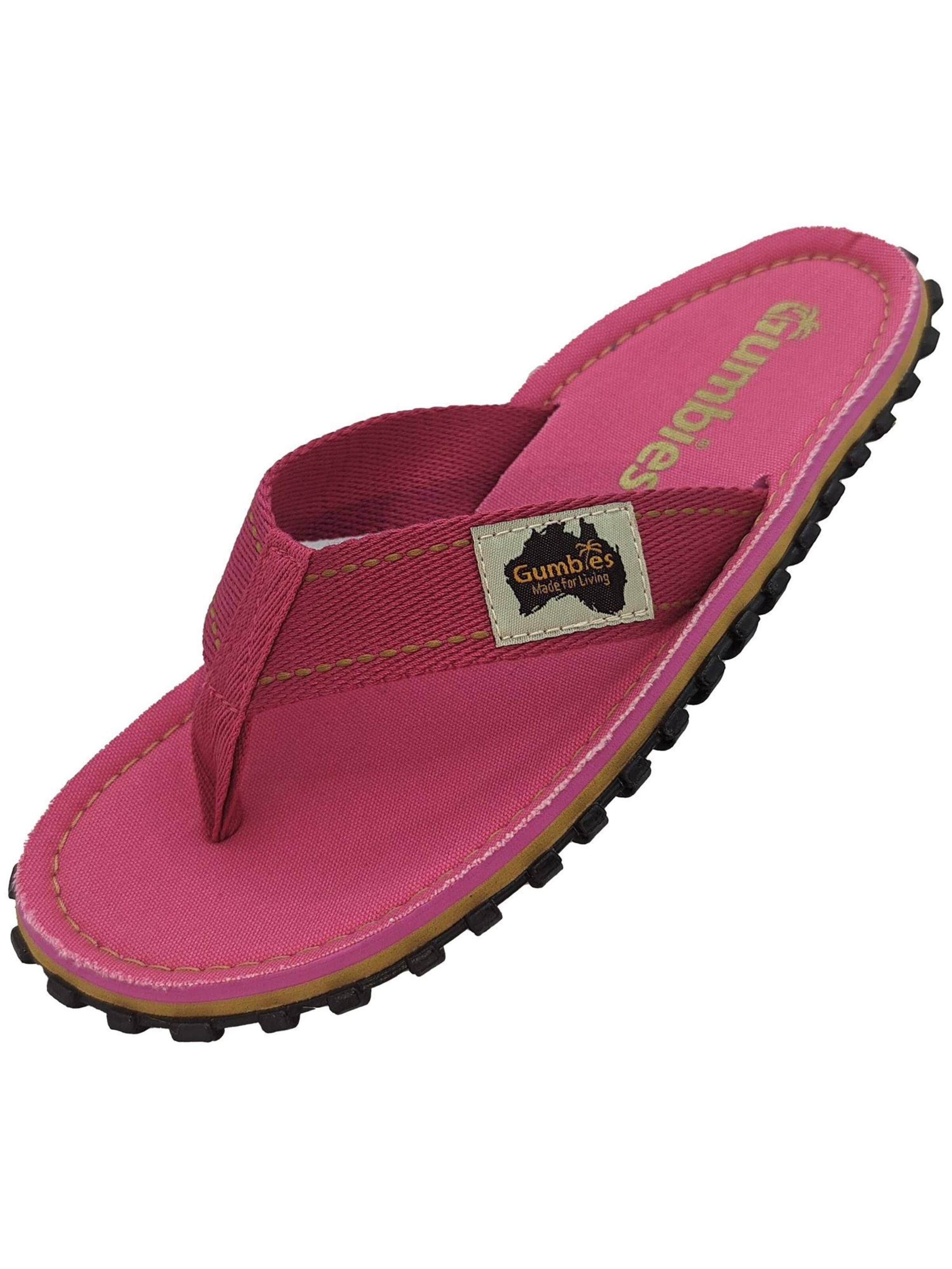 Gumbies Zehentrenner 'Gumbies Original'‌ in Pink: Vorderseite