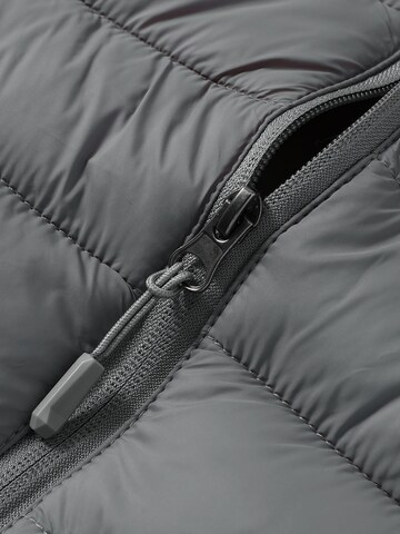 ALLTHEMEN Winter Jacket 'Stichwerk' in Grey