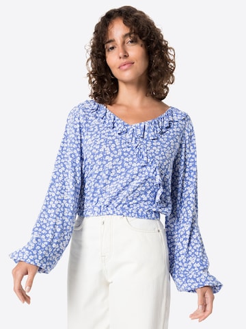 Tally Weijl - Blusa em azul: frente