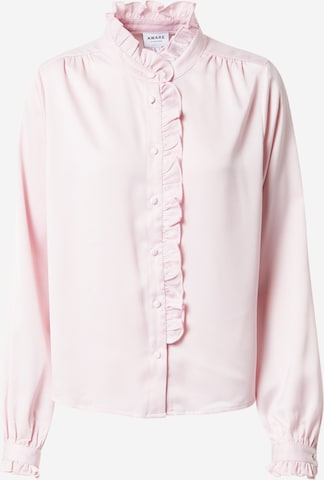 Aware Blouse 'ADJURE' in Pink: front
