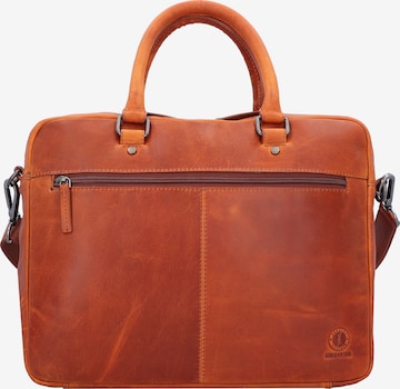 KLONDIKE 1896 Document Bag 'Earl' in Brown: front