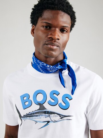 T-Shirt BOSS en blanc