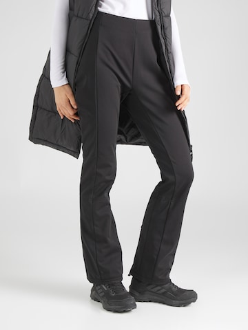 DARE2B Дънки Bootcut Спортен панталон 'Upshill' в черно: отпред