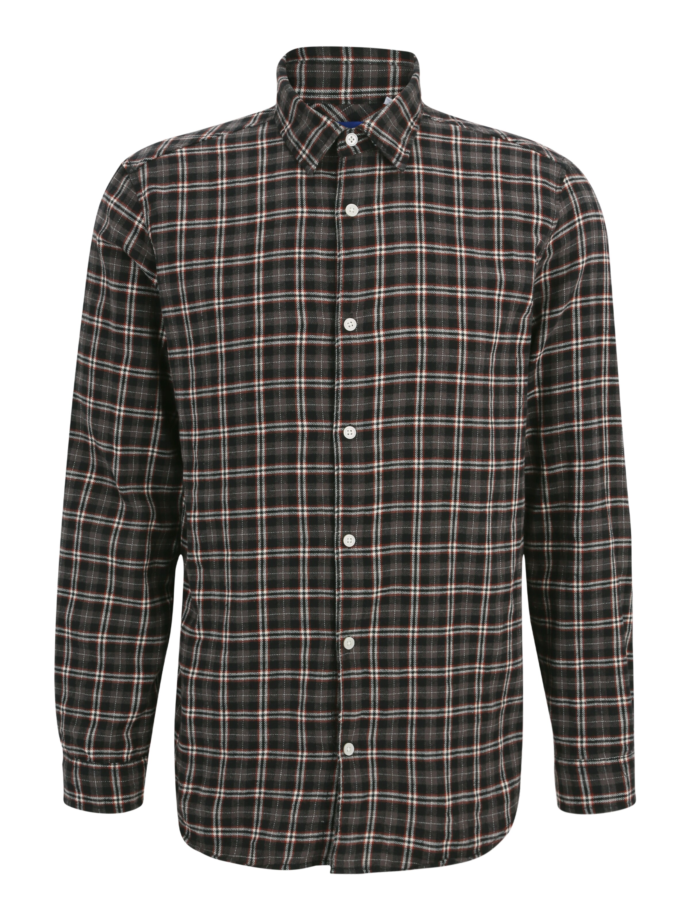 JACK & JONES Koszula 'JORJOSHUA' w kolorze czarny: przód