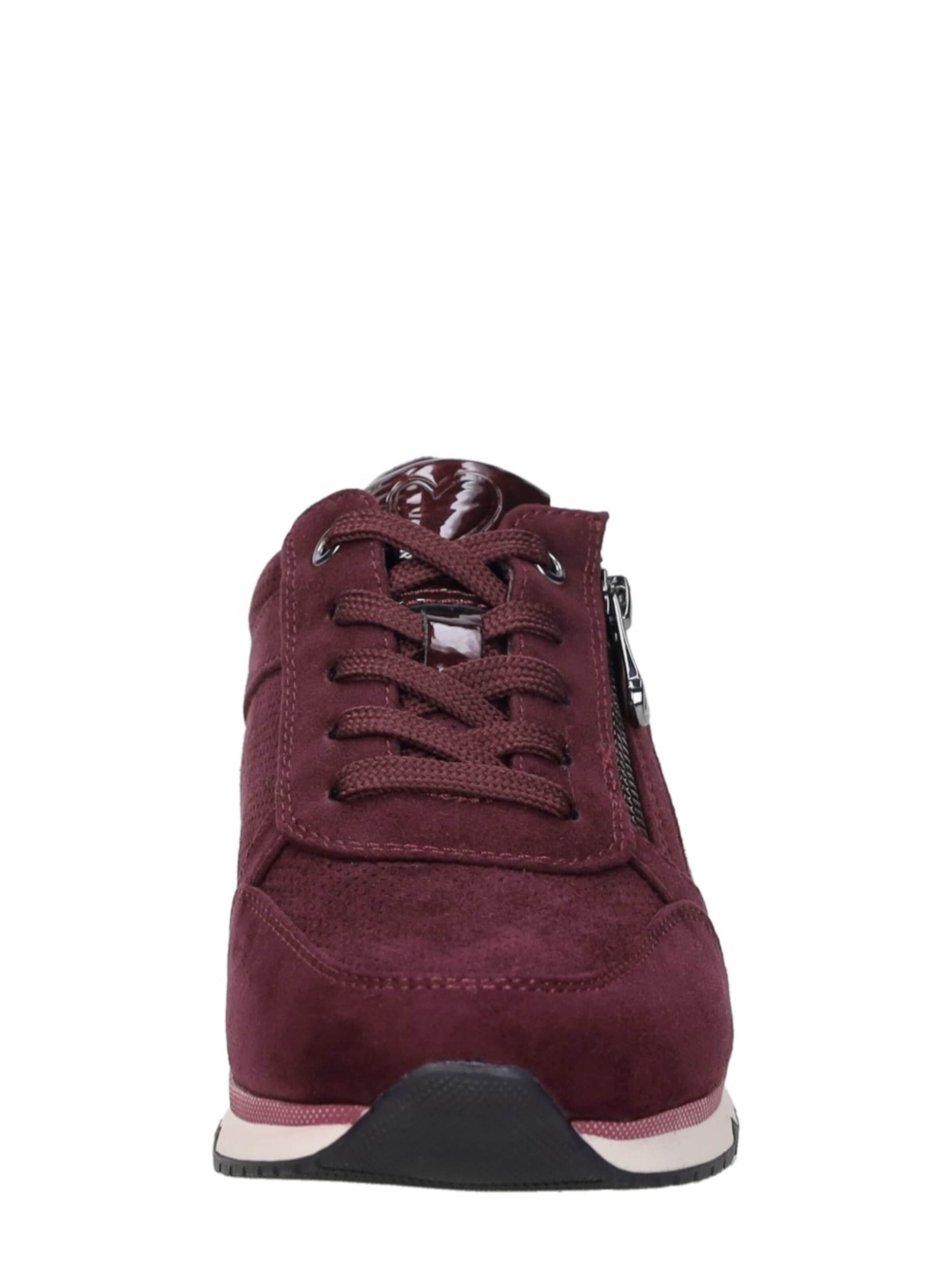Baskets basses 'Sneakers Laag' MARCO TOZZI en rouge