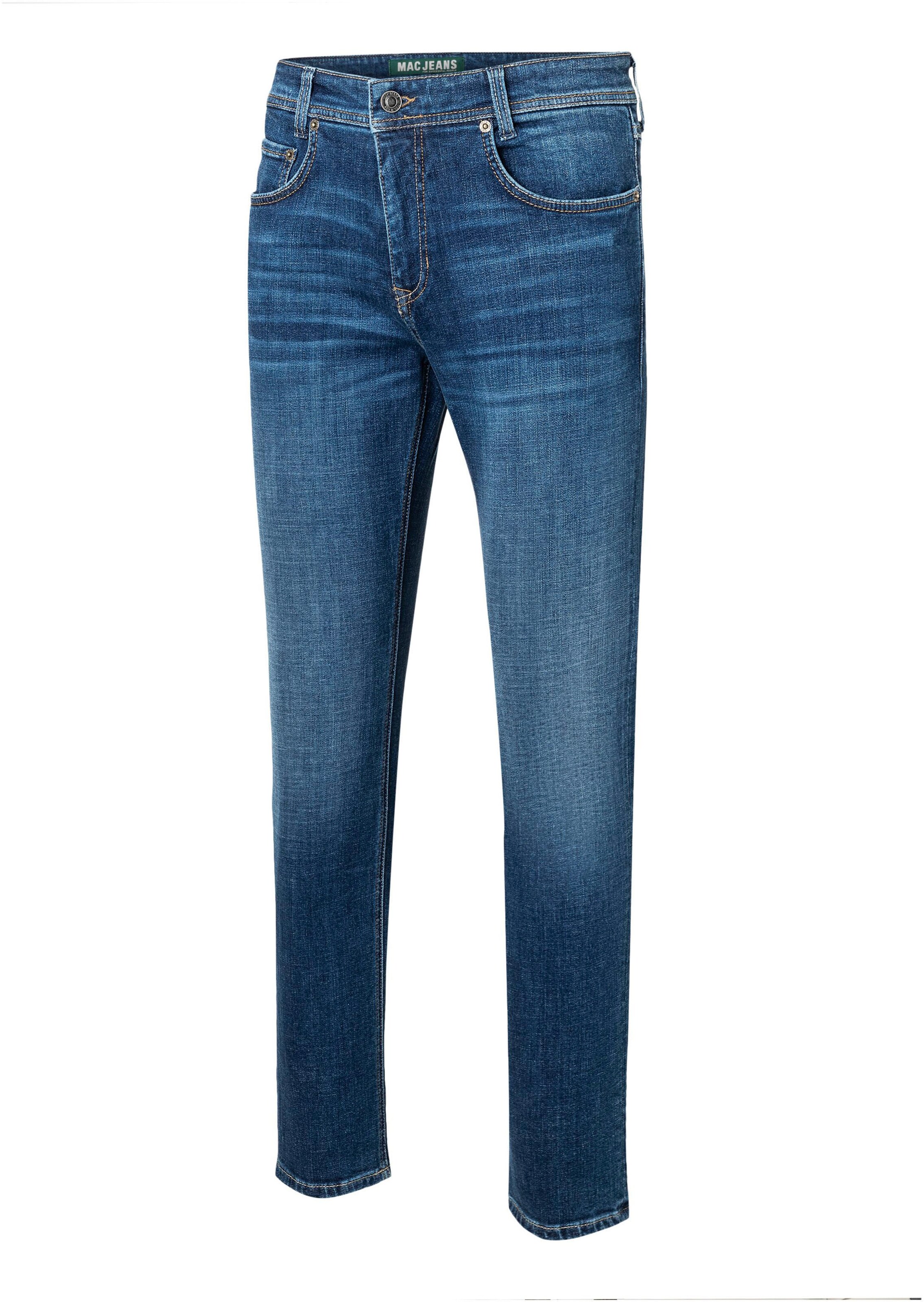MAC Slimfit Jeans 'Arne' in Blau