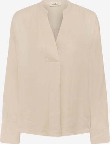 Chemisier 'SLNadeya Albia' SOAKED IN LUXURY en beige : devant