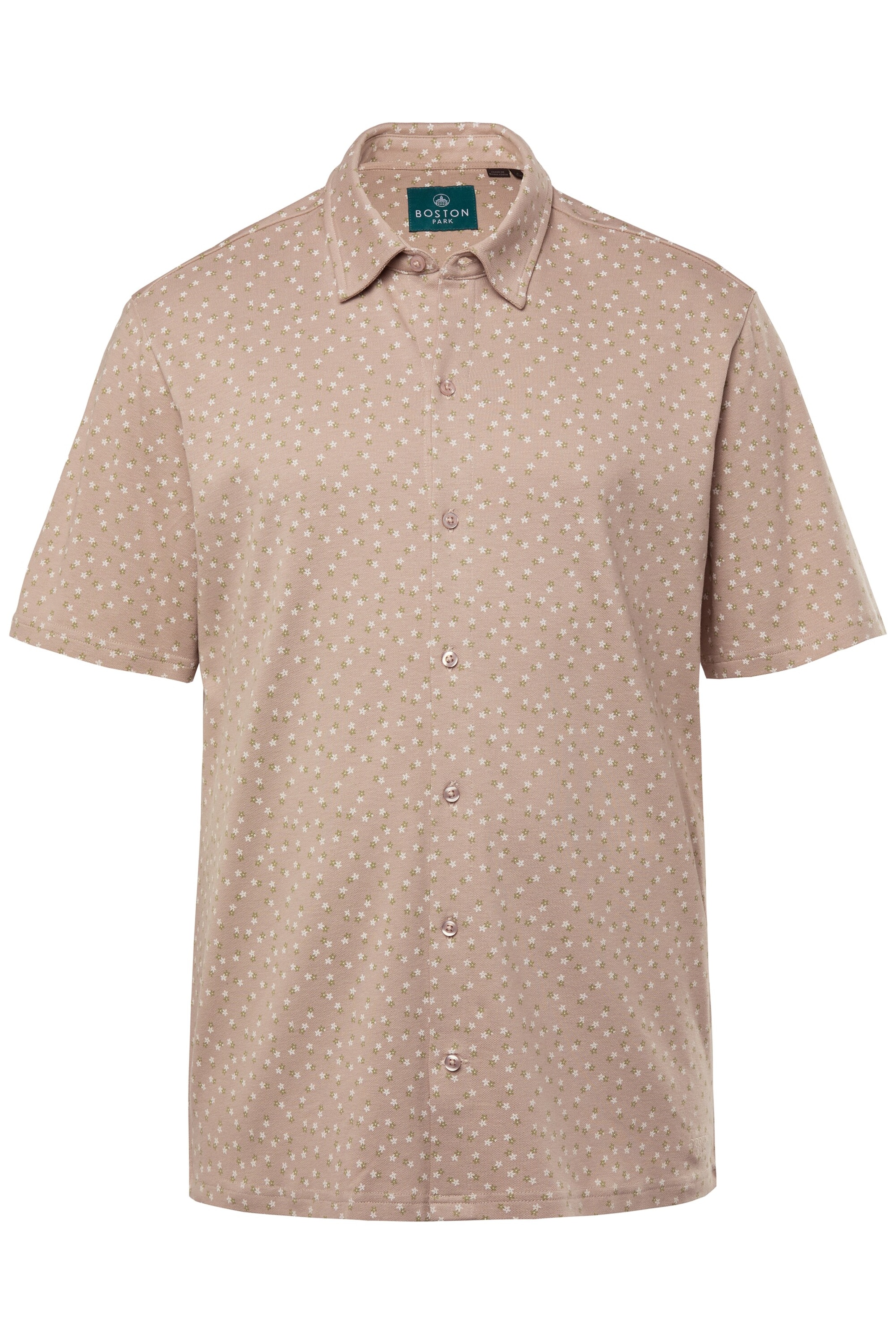 Coupe regular Chemise Boston Park en beige : devant