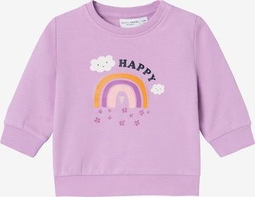 Sweat-shirt 'NBFVRILLIE' NAME IT en violet : devant
